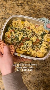 #ad my FAVORITE way to make a healthy home cooked meal!! This Home Chef meal was so delicious! It was the “Tortellini in gremolata butter” dish. Use BULLSEYE50 for 50% off your first 4 boxes!! LINK in the comments for you! #homechef #whatsfordinner #healthyrecipes Homechef | Bullseye on the Bargain