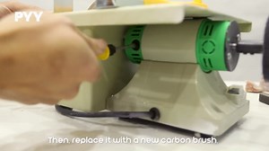 PYY Lapidary Saw - Jewelry Rock Saw w/Upgraded Diamond Blades & Woodworking Blade, 0-10000 RPM 350W Mini Wet Cutting Rock Cutter Machine for Stones, Gem DIY Art Project Lapidary Equipment, 10"*8"