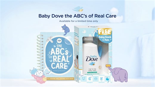 576 reactions · 17 shares | This Mother's Month, Baby Dove stands with every parent who has ever felt the pressure to be perfect. We made a rule book, The ABCs of Real Care, that rewrites itself with one splash.  Just add water to watch the pictures & rules on each page transform, making beautiful new memories for you & baby! Made by & for real parents because the best way to parent, is your way. 冀﫧 #BabyDovePH #BabyDoveABCsofRealCare | Baby Dove PH | Facebook