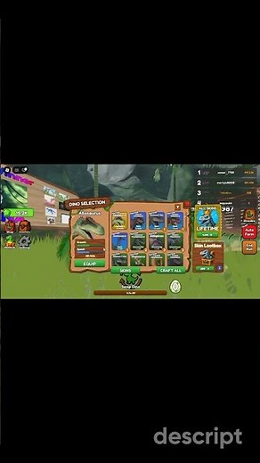 How to get capi on Be Dino, Roblox #roblox #robloxshorts