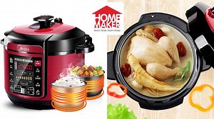 6L/5L Multi-functional Dual Insert Programmable Timer Pressure Cooker • 多功能家用6L/5L大容量升厚釜双胆智能电压力锅 #homemakermy Please visit our store for more info: 1) 6 Liter https://bit.ly/2Ki0BNU 2) 5 Liter https://bit.ly/2IaiVXE …… | Home Maker | Facebook