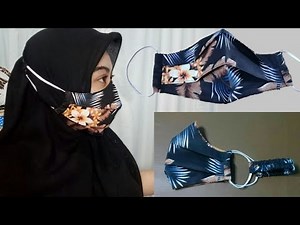 CARA MEMBUAT MASKER 3D PLUS KONEKTOR LEBIH SIMPLE PEMAKAIANNYA #maskerkonektor #masker #konektor