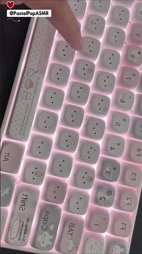 This Cute Keyboard Sound is Pure Dopamine 🌸 ✨ | Typing ASMR