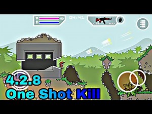 #DA2 Mini Militia 4.2.8 One Shot Kill Mod ( with 1 shot melee punch) || by Gamer Aadil