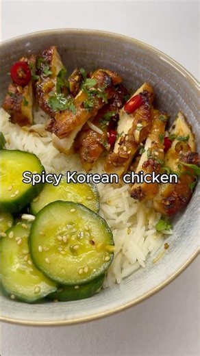 Spicy Korean chicken