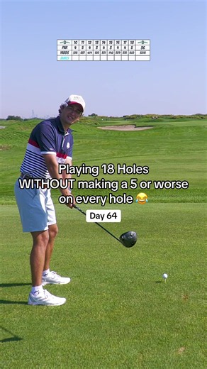 Over/Under 75 Days Golf No-5 Challenge — Day 64