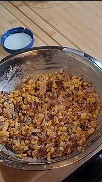corn salsa for street tacos #recipe #street tacos #cooking #corn salsa
