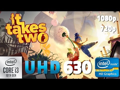 It Takes Two test on Intel UHD 630 | i3 10100 + 16 GB RAM, Playable or not?