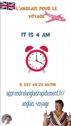 Dire l’heure en anglais ┃ Time in English