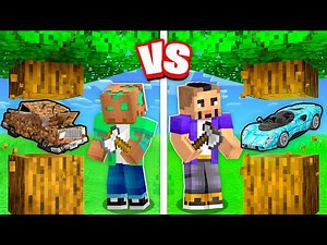 All blocks give random real cars in Minecraft!