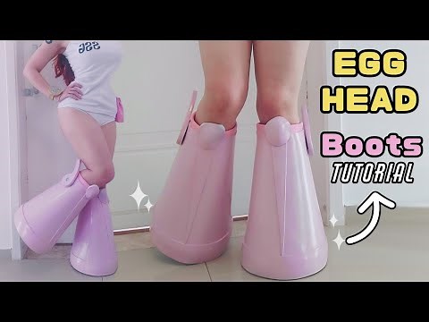 Nami (Egg Head) Boots TUTORIAL | One Piece Cosplay