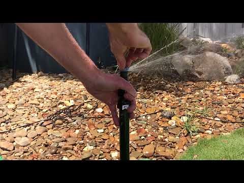 HOW TO: Adjust the Arc & Radius of Rain Bird R-VAN Nozzles