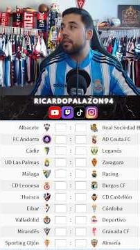 Mi predicción J41 LaLiga Hypermotion #laligahypermotion #realzaragoza #deportivodelacoruña #malagacf