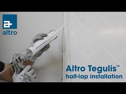 Altro Tegulis: installing Altro Tegulis™ tile-effect wall panels – half-lap installation guide