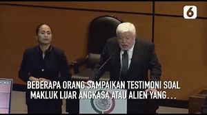 1.9K views · 13 reactions | Kongres Meksiko dikagetkan dengan presentasi soal penemuan makhluk yang diyakini sebagai jenazah Alien. #EnamPlus Baca selengkapnya di sini: https://enamplus.liputan6.com/global/read/5397227/video-geger-penemuan-makhluk-alien-di-meksiko-diyakini-bukan-manusia | Liputan6 | Facebook