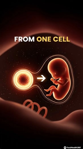 Unveiling Life: Human Embryo Development in 3D: From One Cell to a Body in Weeks #shortvideos