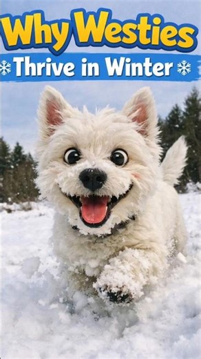 Why Westies Thrive in Winter 🐾