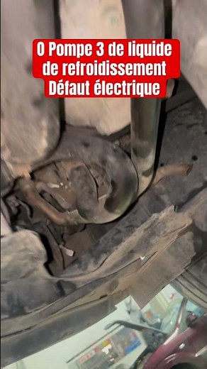 défaut Code d'erreur:P26F400 Pompe 3 de liquide de refroidissement #automobile # #conseilsauto
