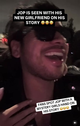 FANS SPOT JOP WITH A MYSTERY GIRLS HAND 😳 #jop #girlfriend #viralvideo #trending