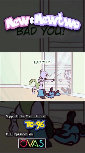 Family Guy Reference [Mew & Mewtwo Comic Dub] #Pokemon #TC96 #Mew #Mewtwo #FamilyGuy#voiceactors #comicdub #fancomic #fyp #foryou #foryoupage