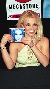 Britney Spears during the first "In The Zone" launch press conference, Nov. 18, 2003 ✨ #BritneySpears #britney #InTheZone | Britney's Orbit