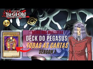 YUGIOH! TODAS AS CARTAS DO PEGASUS REINO DOS DUELISTAS