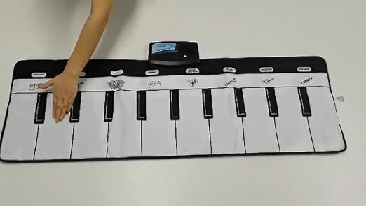 How to play the piano mat?