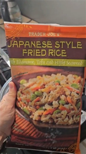 5-Minute Trader Joe's Fried Rice Upgrade (SO Good!) 🍳🔥 #traderjoes #traderjoesfinds #onepanmeal