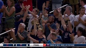 Hansel Robles secures the win