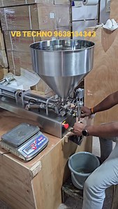 Pneumatic Paste Filling Machine VB TECHNO 9638134343 | VB Techno
