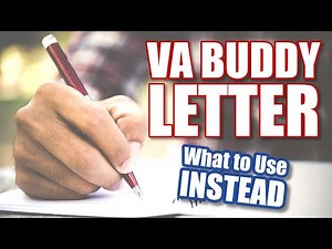 What to Use INSTEAD of a VA Buddy Letter!