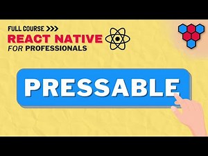 Completely Custom Buttons (React Native) // Pressable Component