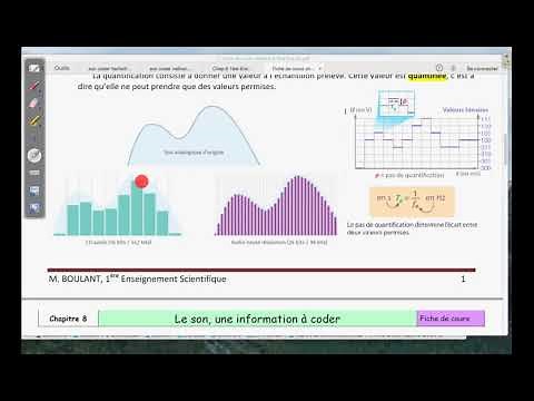 Fiche cours chapitre 8 : le son, une information à coder