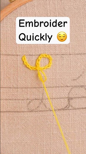 Embroider a Name Quickly 1/3 | Chain Stitch #beginnersewing #easyembroidery #diy