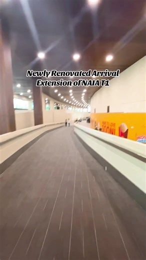 Newly Renovated Arrival Extension at NAIA Terminal 1