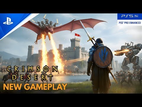 CRIMSON DESERT ALL New Gameplay Boss Fights 4K DEMO | ULTRA Realistic Graphics (4K 60FPS HDR)