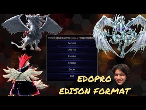YU-GI-OH FORMATO EDISON SU EDOPRO, TUTORIAL DEFINITIVOOOOO