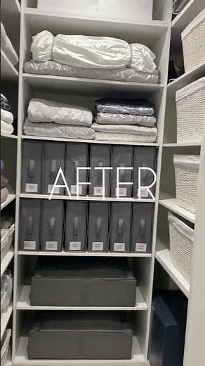 Storage for Bedding Made Simple | Perfect Linen Organizer