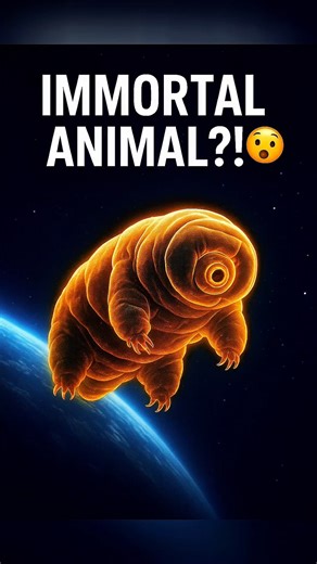 Tardigrade The ‘Immortal’ Animal That Survives Space!🐻✨#facts #didyouknow #uniquefacts #amazingfacts
