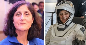 Astronauts’ before and after photos reveal impact of being stranded in space for 9 months