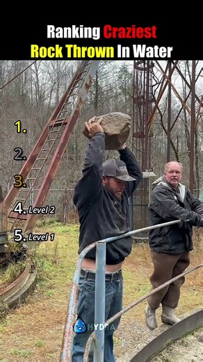 Ranking Craziest Rock Thrown on Water #usa