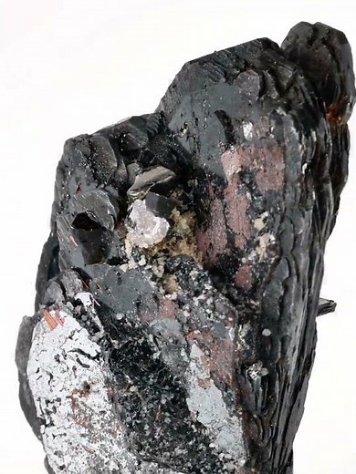 Hematite with Sagenite - Pakistan | Fine Art Minerals | Hematite | Specimen |