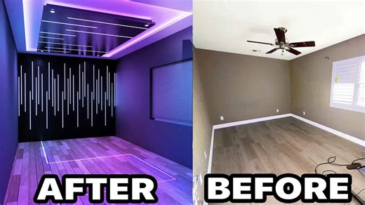 I turned this empty room into my dream bedroom