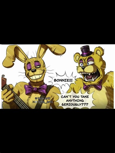 Bonnie needs to calm down | A #fivenightsatfreddys Comic Dub