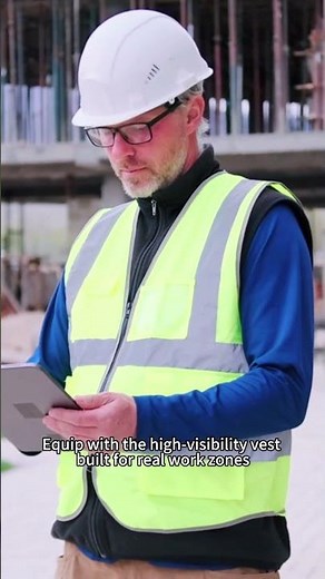 Built for Real Work | HBC Hi-Vis Reflective Safety Vest