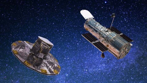 Milky Way and Andromeda galactic smash-up odds now at 50-50