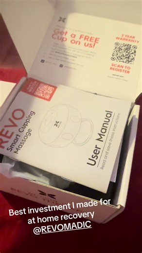REVO makes at home recovery easier especially being a single female athlete Recovery is just as important as training #revochallenge #recovery #athlete #massagetherapy