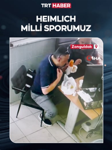 Heimlich ‘milli sporumuz’... Türkiye’de son 3 günde 5 kişi, Heimlich manevrasıyla kurtarıldı.
