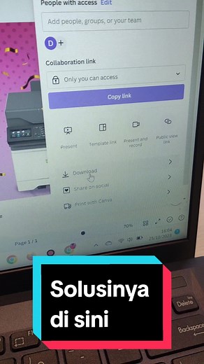 Cara ngeprint file di canva tanpa burem ini dia caranya! . #excel #microsoft #microsoftexcel #canva #canvatips #canvatutorial #tutorial #print #printcanvas #tips #trick #tipsandtricks #mahasiswa #edukasi #jualprinter #rajaprinter #sewaprinter #fyp #sound #mahasiswi #reels #itcompany #teknoloji