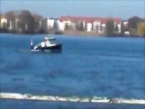 Mini Tug Candu Jr. Jungfernfahrt